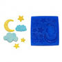 Moon, Stars & Clouds Silicone Mold