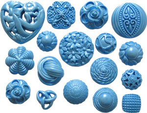 Button Set #1 Silicone Mold