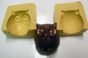 Owl Silicone Mold - 1.25