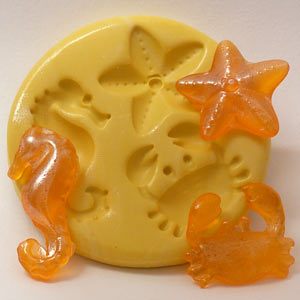 Sea Life Small Silicone Mold - 1