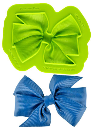 Pinwheel Bow Silicone Mold