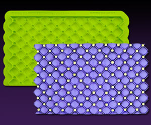 Tufted Swiss Dots Simpress Mat