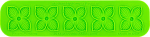 Medium Hydrangea Silicone Petalear