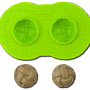 Small Leather Buttons Silicone Mold
