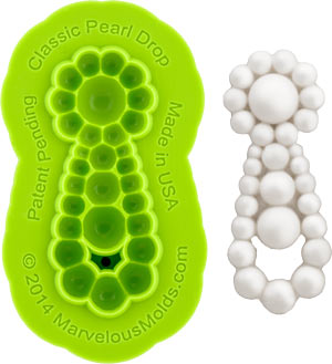 Classic Pearl Drop Silicone Mold