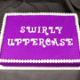 Swirly Uppercase Flexabet Letter Maker