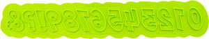 Action Comic Numbers  Flexabet Letter Maker