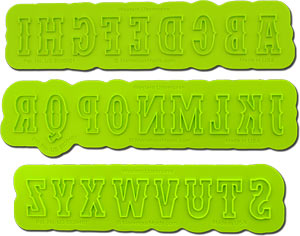 Western Uppercase Flexabet Letter Maker