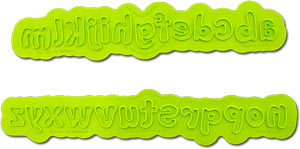 Bubble Lowercase Flexabet Letter Maker