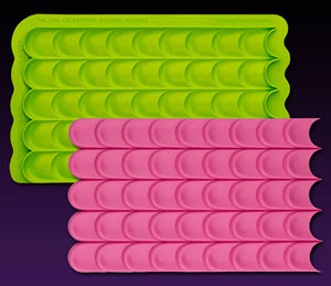 Perfect Petal Pattern Simpress Mat