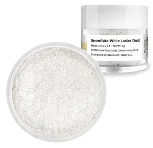 Luster Dust - Snowflake White