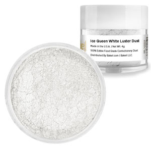 Luster Dust - Ice Queen White Pearlized