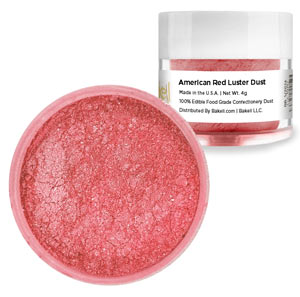 Luster Dust - American Red