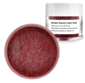 Luster Dust - Metallic Maroon
