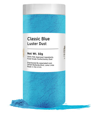 50 Gr Luster Dust - Classic Blue