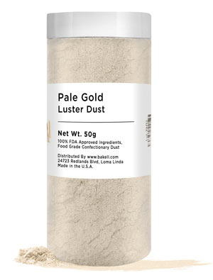 50 Gr Luster Dust - Pale Gold