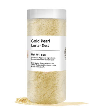 50 Gr Luster Dust - Gold Pearl