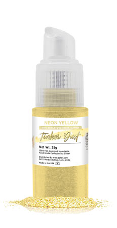 Tinker Dust Spray Pump Bottle - Neon Yellow