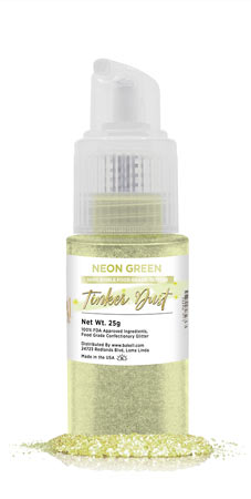 Tinker Dust Spray Pump Bottle - Neon Green