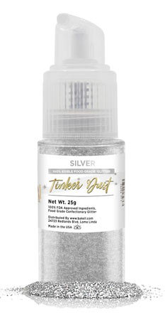 Tinker Dust Spray Pump Bottle - Silver