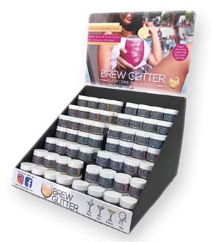 Brew Glitter POS Display Unit