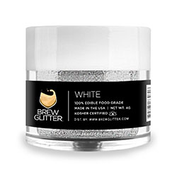 Brew Glitter - White - 4 Gr.