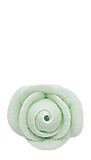 Mini Icing Roses - Mint Green