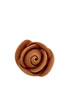 Mini Icing Roses - Choc Brown