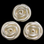 Medium Icing Roses - Silver Gloss