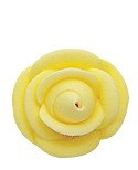 Small Icing Roses - Yellow