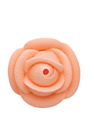 Small Icing Roses - Peach