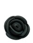 Small Icing Roses - Jet Black