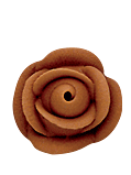 Small Icing Roses - Choc Brown