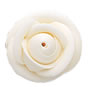 Medium Icing Roses - White