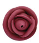 Medium Icing Roses - Burgundy