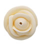 Medium Icing Roses - Ivory