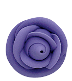 Medium Icing Roses - Purple