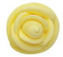 Large Icing Roses - Yellow