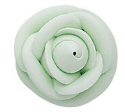 Large Icing Roses - Mint Green