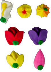 A301 Fancy Icing Flower Asst.