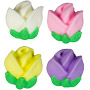 Mini Pastel Flower Buds W/ Green Stems