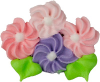 Phlox Bouquet W/ Leaves