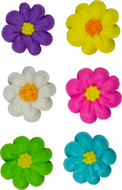 Daisies Mini Royal Icing Assortment