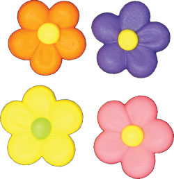 Flower Power Royal Icing Assortment