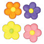 Flower Power Royal Icing Assortment