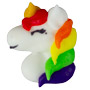 Rainbow Unicorn Head Minis