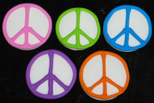 Peace Signs - Assorted Colors