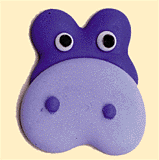 Hippo Cookie Face