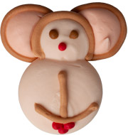Curious Monkey Cookie Face