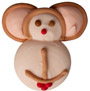 Curious Monkey Cookie Face